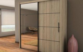 Assembly instructions for sliding wardrobes, stages of work