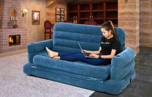 Secrets of the popularity of inflatable sofa beds, design advantages