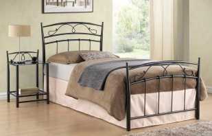 Detailed review of metal single beds, a place in the interior