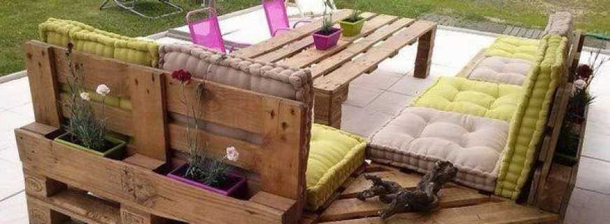 Opzioni di mobili in veranda e terrazza, caratteristiche di funzionamento
