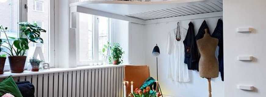 Opcions de llit de sostre, idees fresques per a un interior modern
