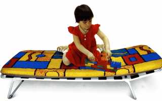 Differences of children's folding beds from other models, their features