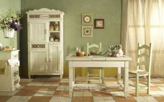Soorten meubels in landelijke stijl, waardoor een harmonieus interieur ontstaat