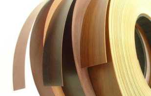 Caractéristiques des bords de meubles en PVC, quelles options existent