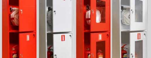 A tűzoltó szekrények kiválasztásának szabályai, a modell áttekintése