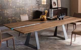 Vorteile, einen Tisch im Loft-Stil mit eigenen Händen zu gestalten, Meisterklassen
