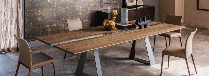 Vorteile, einen Tisch im Loft-Stil mit eigenen Händen zu gestalten, Meisterklassen