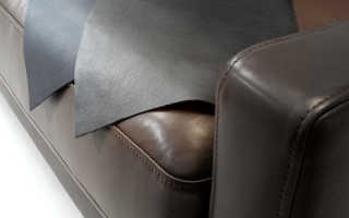 Comprend du cuir écologique pour les meubles, des nuances importantes de choix