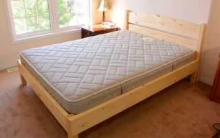 Készítsen dupla ágyat a barkácsolásból, a folyamat fő szakaszaiban
