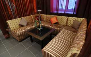 Features of hookah furniture, the nuances of choice