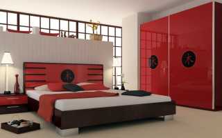 Kırmızı mobilyaların özellikleri, seçim nüansları