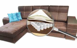 Pilihan untuk pengisi untuk sofa, yang lebih baik dalam kualiti