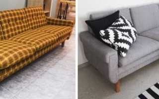 Ciri-ciri pemulihan sofa dengan tangan anda sendiri, urutan langkah-langkah