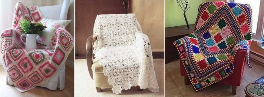 วิธีการถักผ้าคลุมเก้าอี้ขั้นตอนการทำงานการตกแต่งที่เหมาะสม