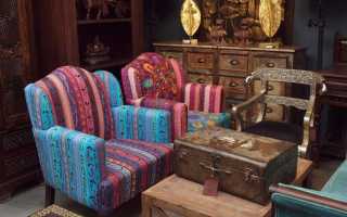 Kenmerken van Indiase meubels, selectieregels