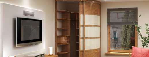Existing built-in corner wardrobes, selection rules
