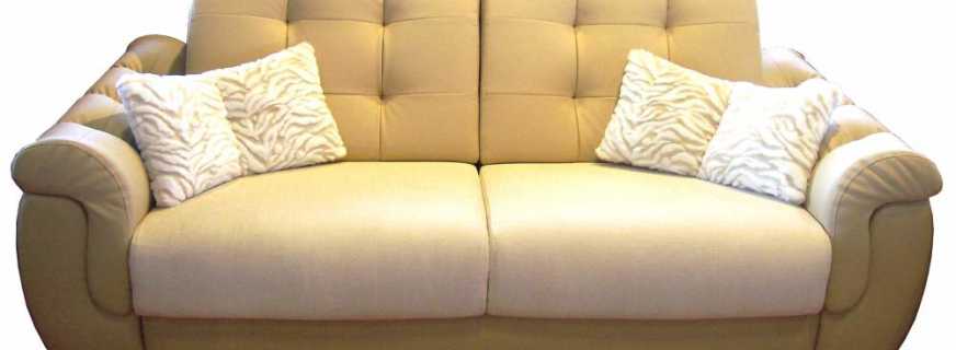 Las reglas básicas para la reparación de muebles tapizados en el hogar.