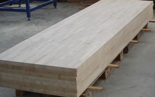 Furniture panels from birch, characteristics