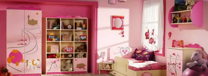 Kızlar için çocuk mobilya seçiminin özellikleri, uzman tavsiyesi
