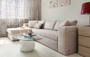 The combination of a beige sofa with different styles of interior
