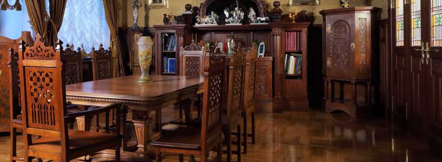 Features of antique furniture, its pros and cons