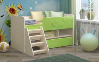 Функционални поткровни кревет за децу, разних дизајна