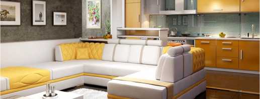 Változatos kanapék a konyhához, a fő kiválasztási kritériumok