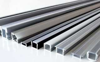 Tujuan profil aluminium perabot, kriteria pemilihan