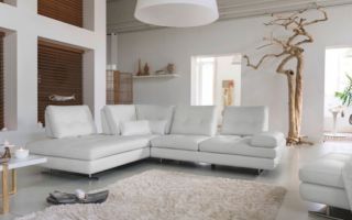Nábytok do obývacej izby v bielej farbe, aké sú možnosti