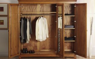 Overview of wardrobes, and photos of existing options