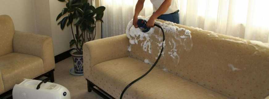 Kuinka kuivata sohva kotona
