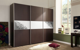 Facade options for a sliding wardrobe, how to choose