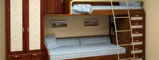 Characteristics of bunk beds for teenagers and their varieties