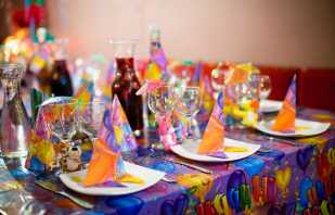 Dekoracja stołu urodzinowego dla dzieci, pomysły na wakacje