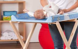 Making a changing table with your own hands, types of designs