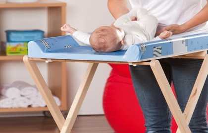 Making a changing table with your own hands, types of designs