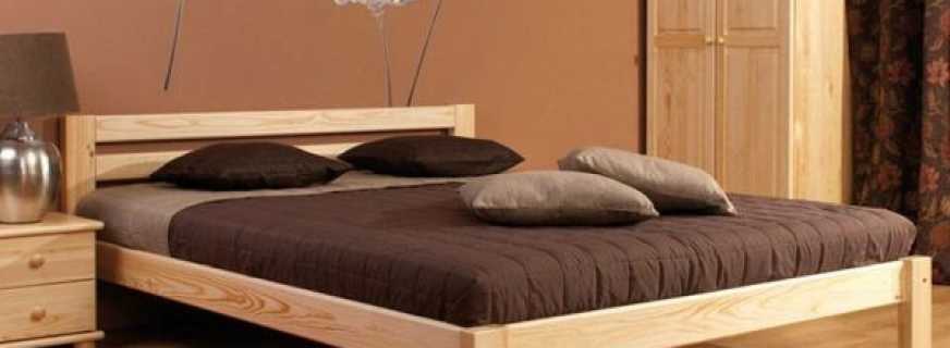 Istniejące modele litych łóżek sosnowych, jakość materiału