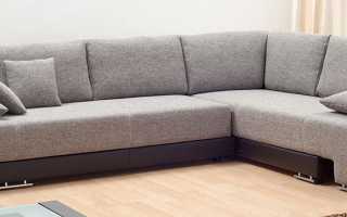 What are the sizes of an angular sofa, transformation mechanisms