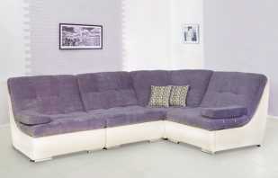 Χαρακτηριστικά των γωνιακών καναπέδων στο εσωτερικό, τα πλεονεκτήματά τους