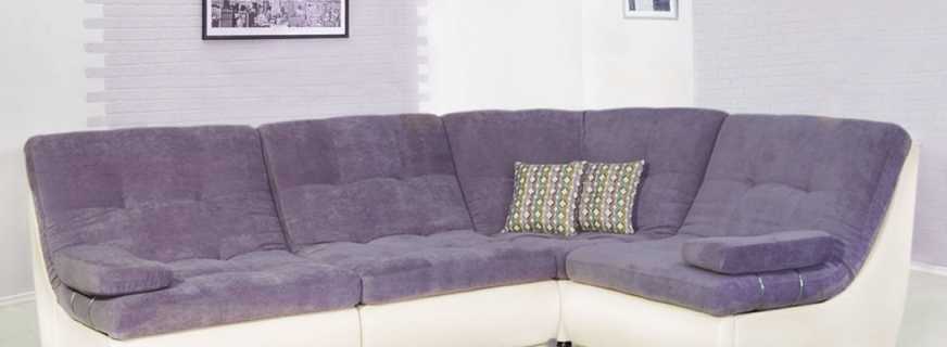 Característiques dels sofàs de cantonada a l’interior, els seus avantatges