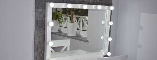 Typy make-up zrkadiel s osvetlením, tipy na výber a umiestnenie