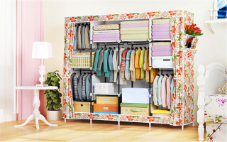 Overview of fabric wardrobes for clothes, selection tips