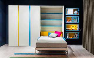 Wybór dziecięcego łóżka do szafy, biorąc pod uwagę wiek dziecka, projekt pokoju