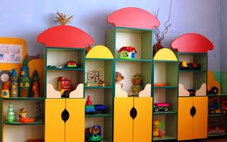 ¿Cuáles son las opciones para muebles en jardín de infantes?