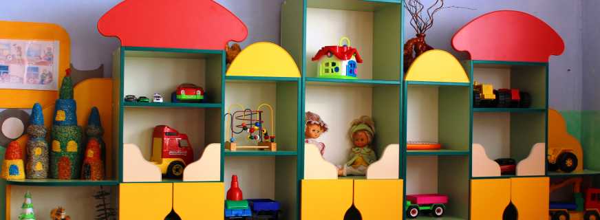 ¿Cuáles son las opciones para muebles en jardín de infantes?