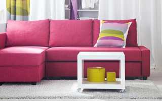 Varietà di divani angolari Ikea, modelli popolari