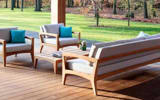 Características de los muebles de exterior, los matices de elegir materiales resistentes.
