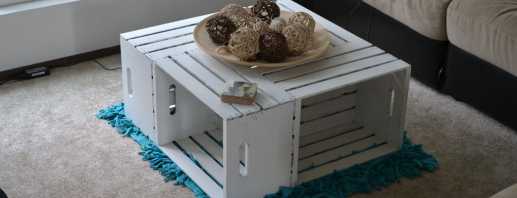 Interesting ideas for creating a do-it-yourself coffee table