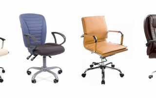 Odtiene výberu kancelárskej stoličky pre manažéra, zamestnancov a hostí