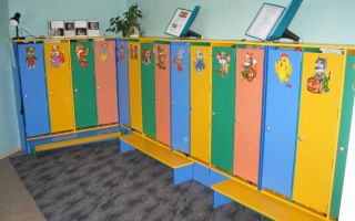 Variantes de cuadros para casilleros en jardín de infantes, consejos de selección